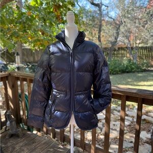 Women's Banana Republic Navy Puffer Jacket